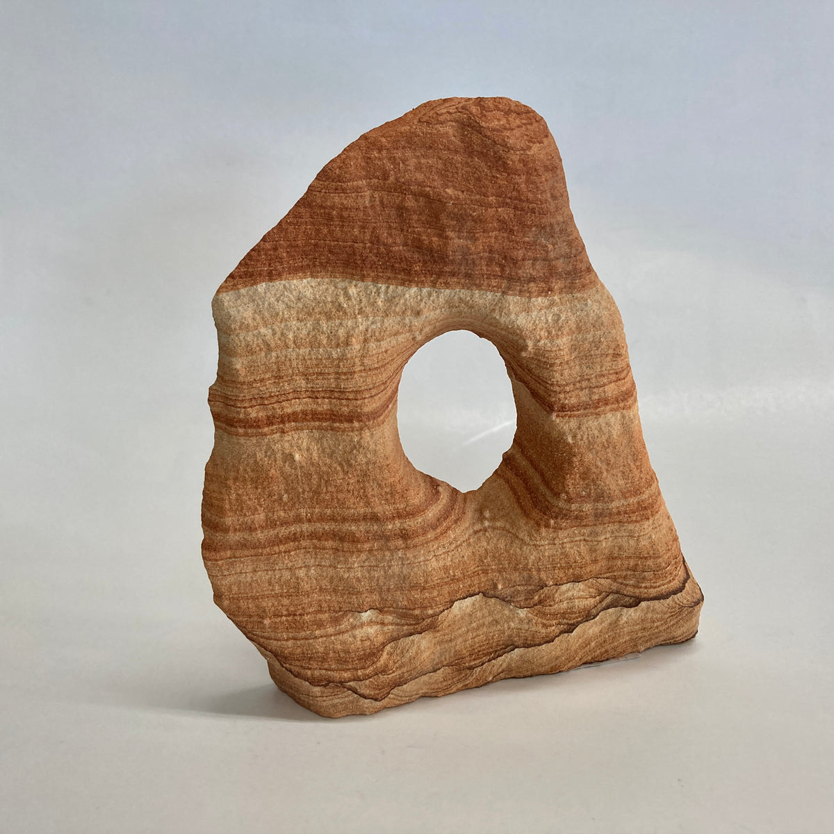 Sand stone outlet sculpture