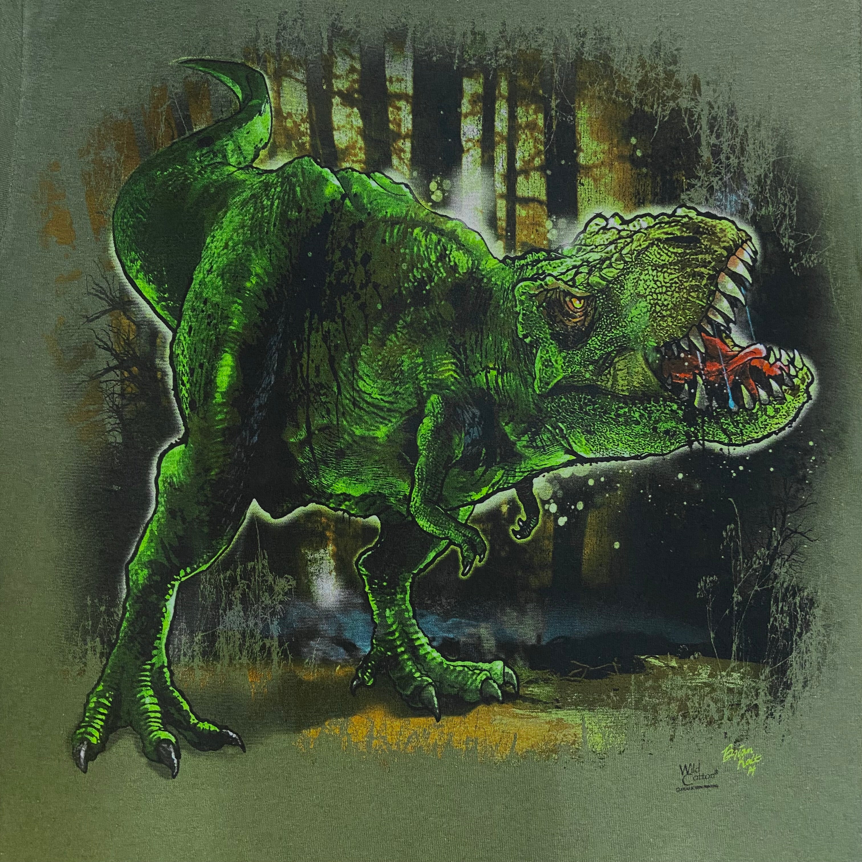 Stompin' T.rex T-shirt, Adult – Past & Present Science and Nature