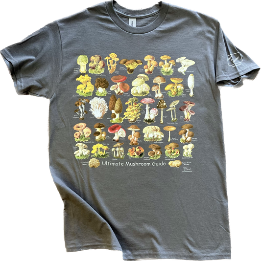 Ultimate Mushroom Guide T-Shirt, Adult