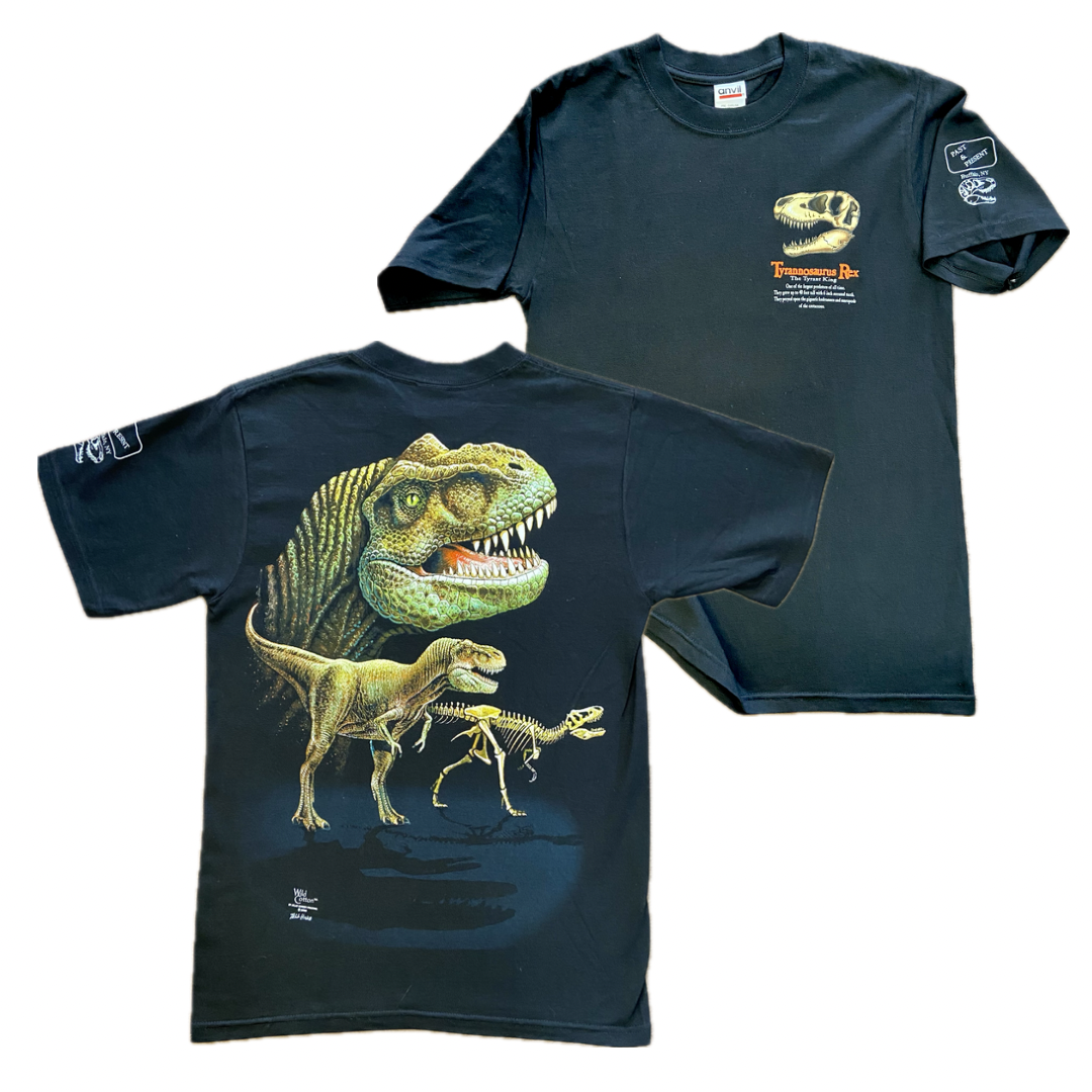 T Rex Store Pocket T.Rex T-shirt, Adult – Past & Present Science and Nature Store