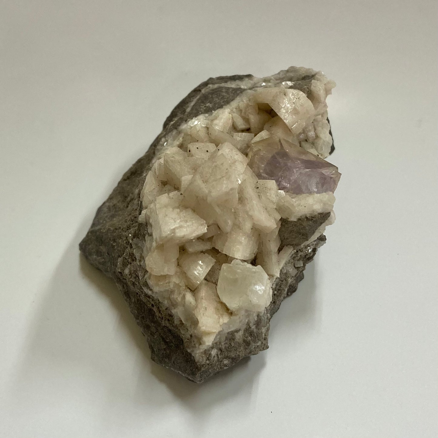 Fluorite & Calcite on Dolomite