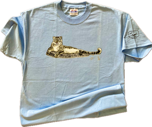 Snow Leopard T-Shirt, Adult