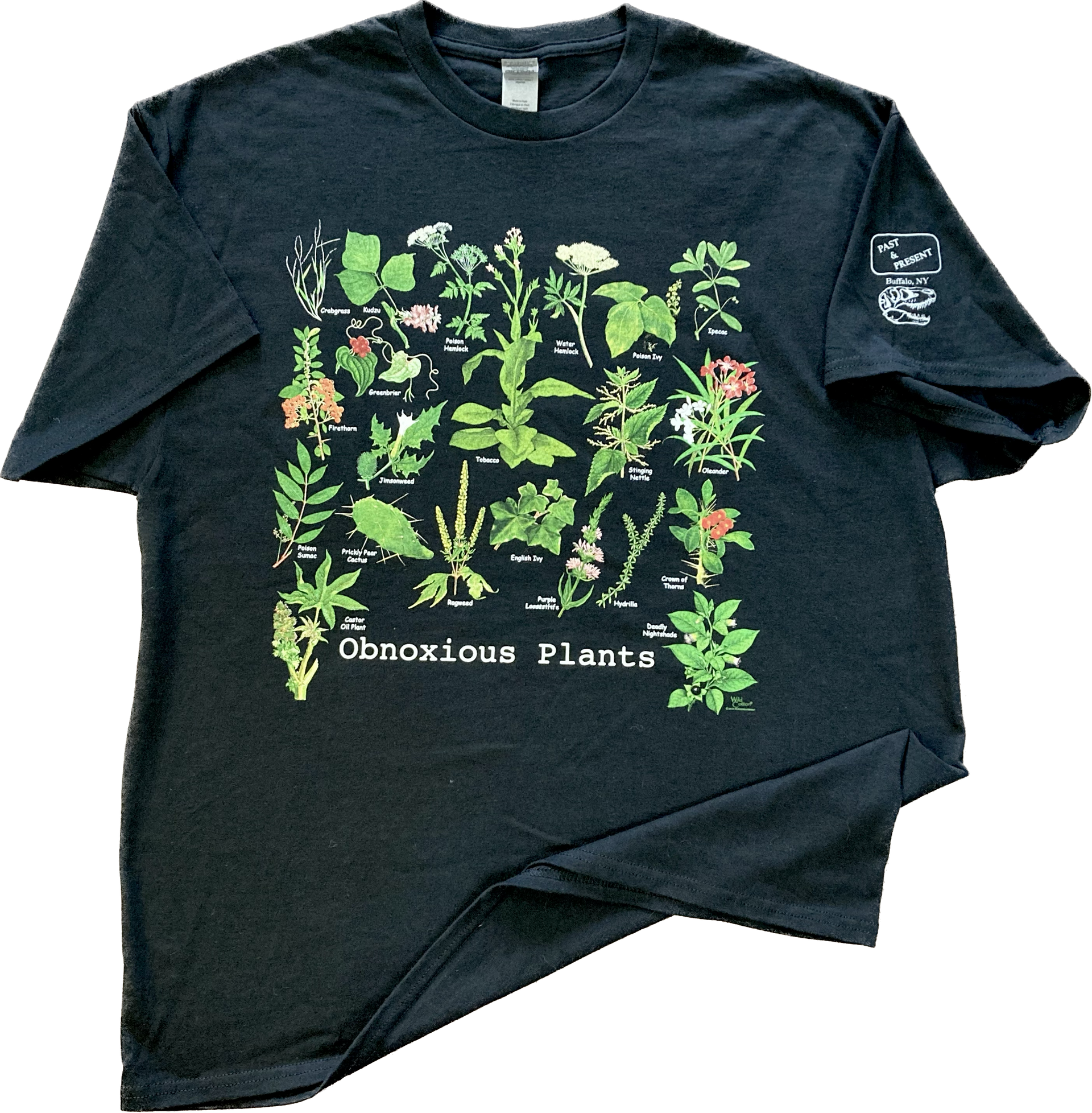 Obnoxious Plants T-Shirt, Adult – Past & Present Science and