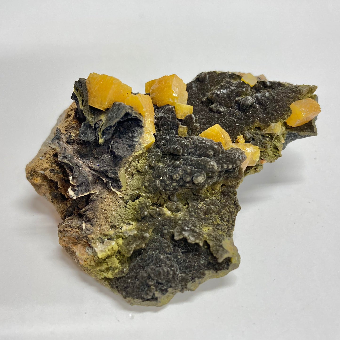 Wulfenite-Mimetite