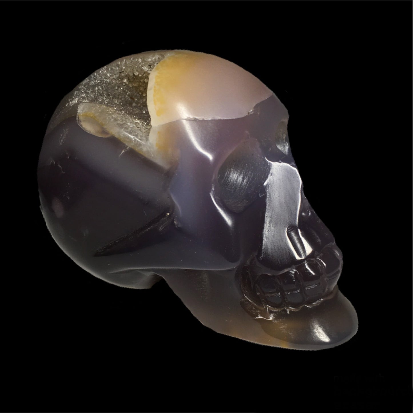 Agate Skull