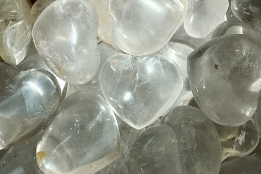 Clear Quartz Heart