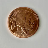 5 oz. Indian Head (Buffalo) Copper Coin