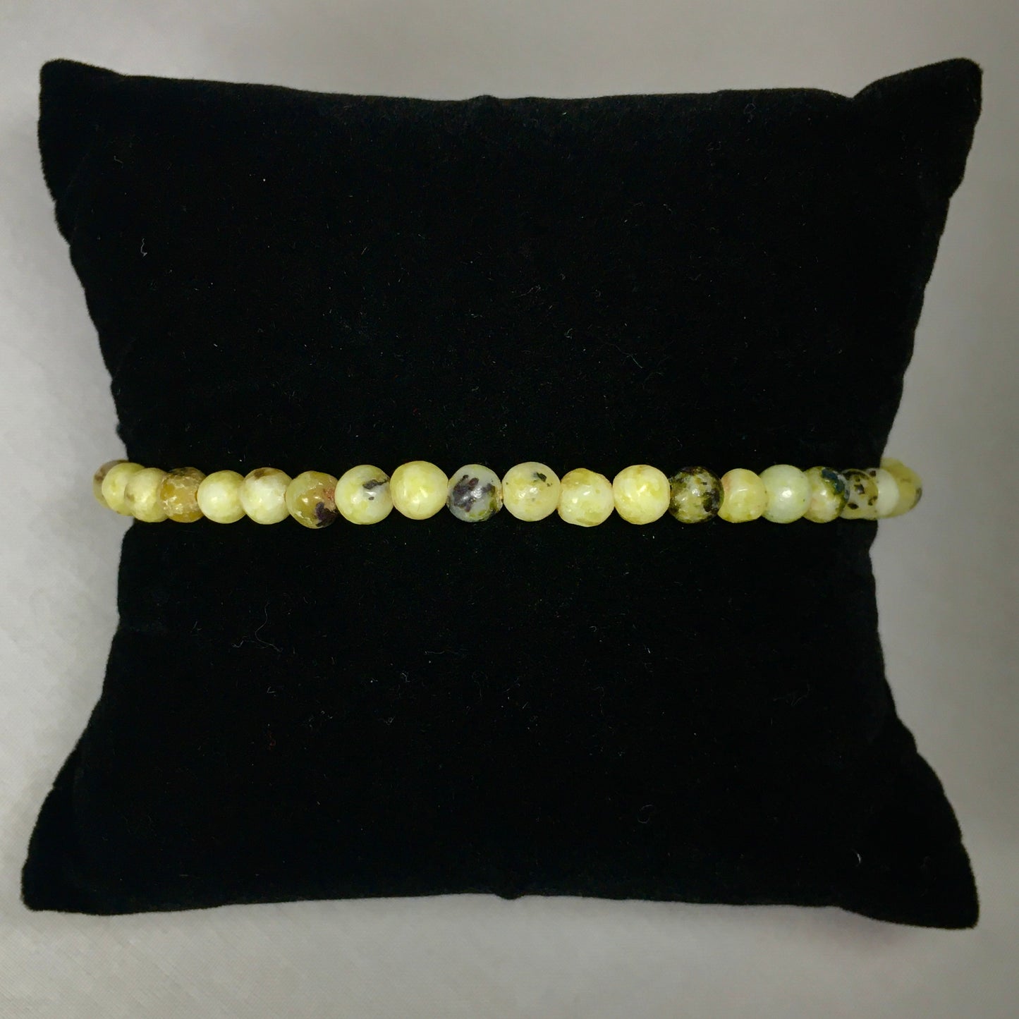 4mm Round Tumbled Stone Bracelets