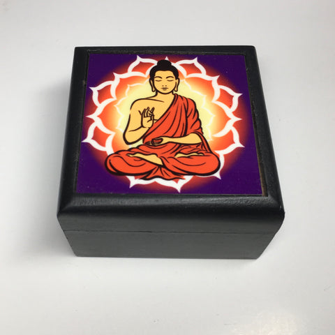 Buddha Keepsake Lined Box