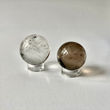 Crystal Sphere - Clear Quartz or Smoky Quartz