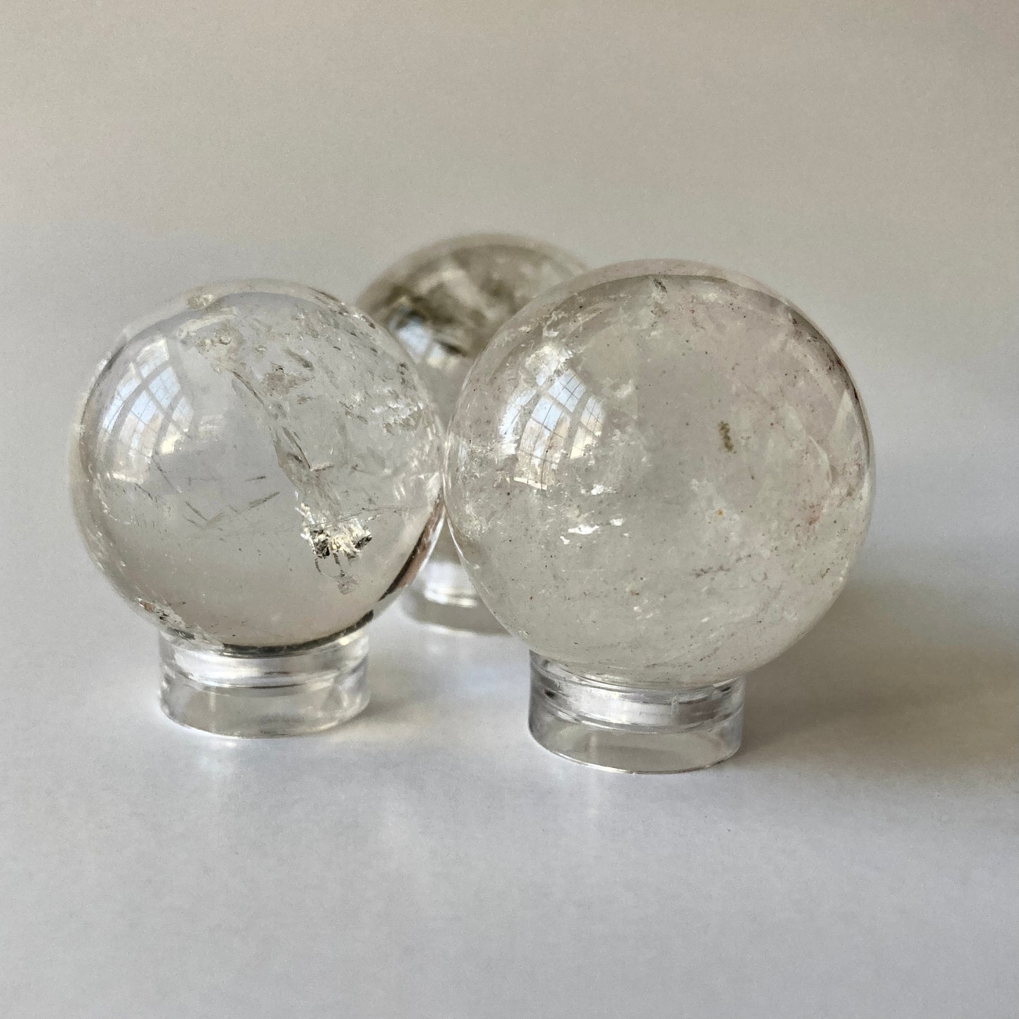 Crystal Sphere - Clear Quartz or Smoky Quartz