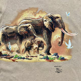 Two-Sided Elephants T-shirt, Adult