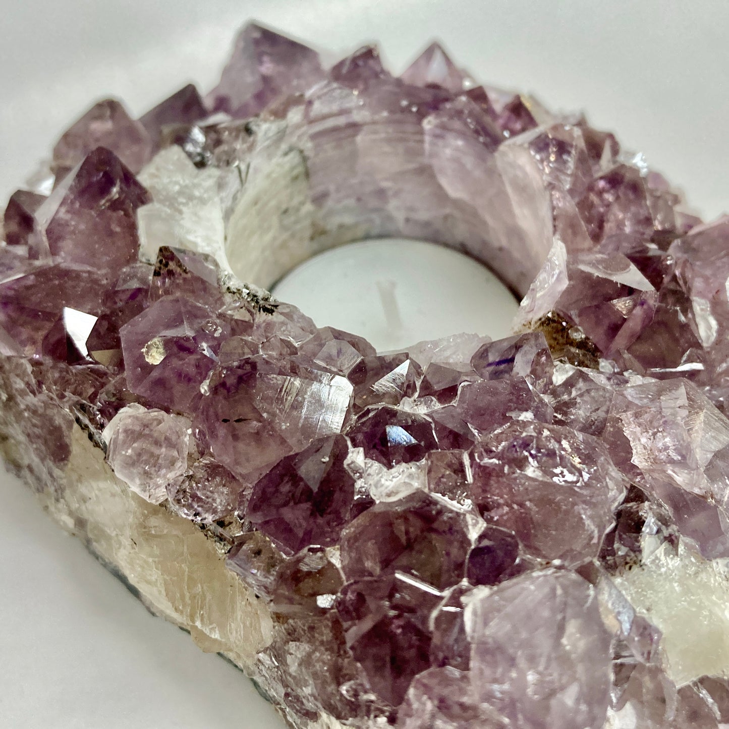 Amethyst Candle