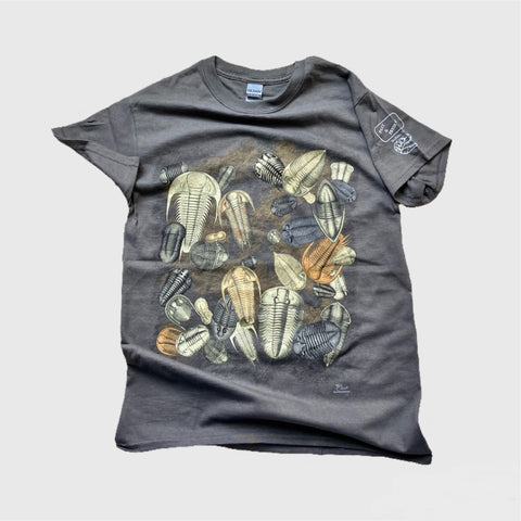 Trilobite Fossils T-shirt, Adult