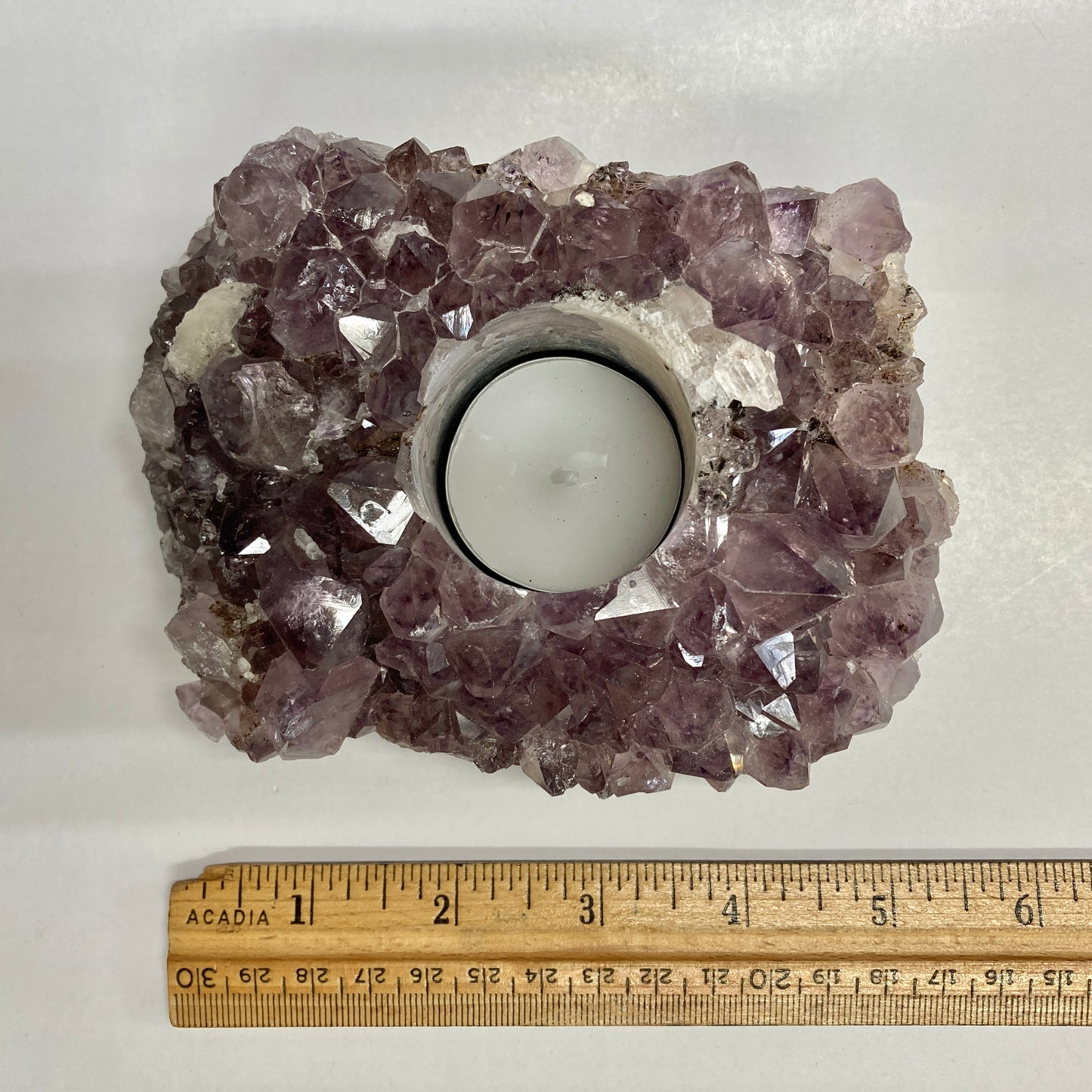 Amethyst Candle